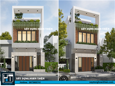 Mẫu thiết kế nhà ống đẹp 2023 tại Quảng Ninh